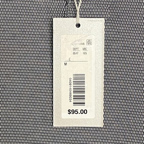 Daniel Cremieux Men's Medium Long Sleeve Polo Pima Cotton Navy Heather NEW - Picture 11 of 11